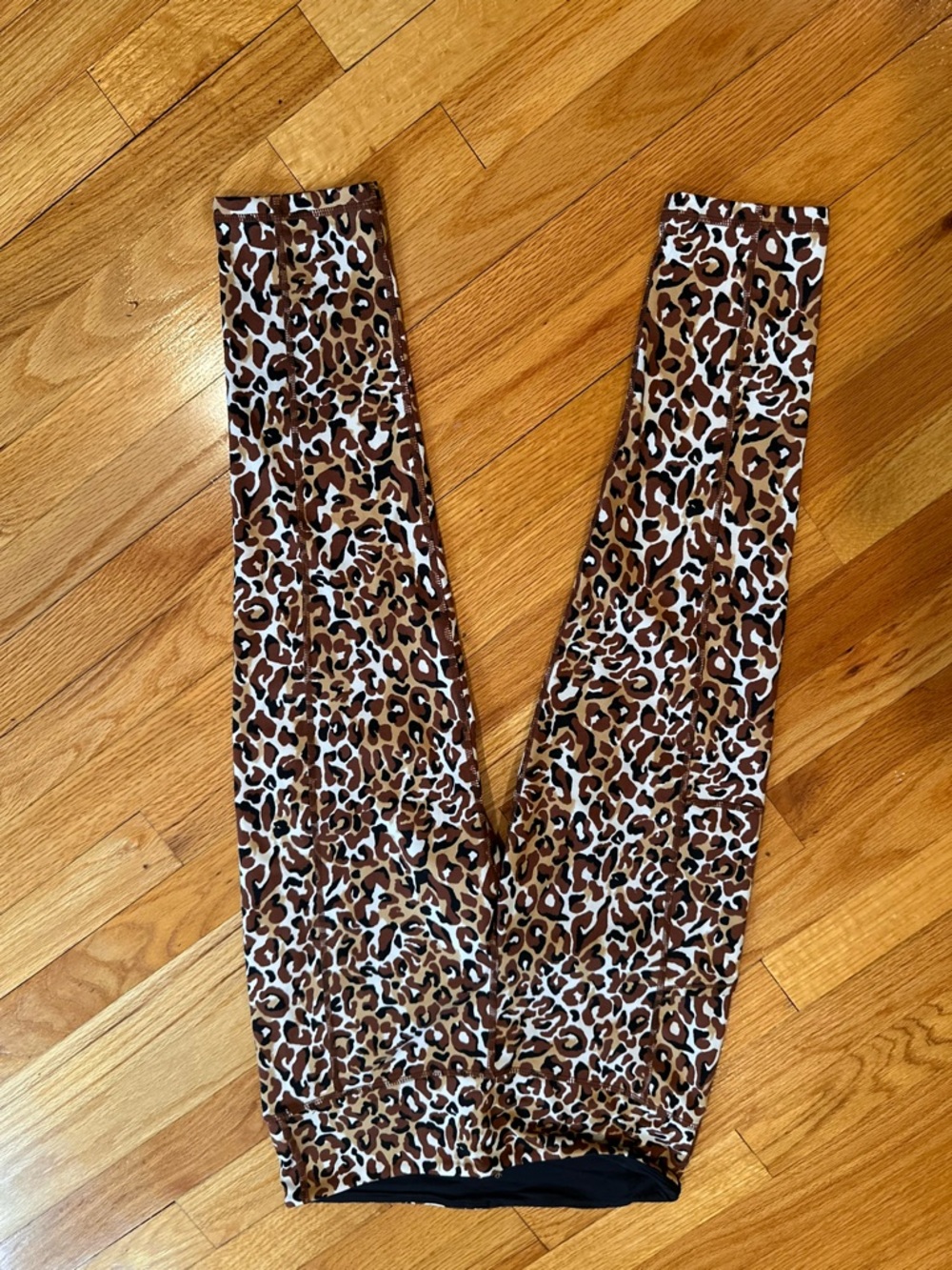 Lilly Pulitzer Leopard Print Leggings in Brown and Black